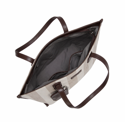 BOLSO SHOPPER RAYAS