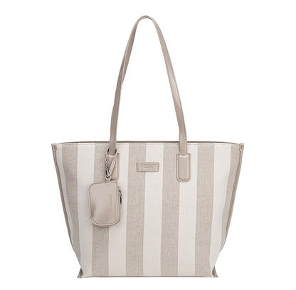 BOLSO SHOPPER RAYAS