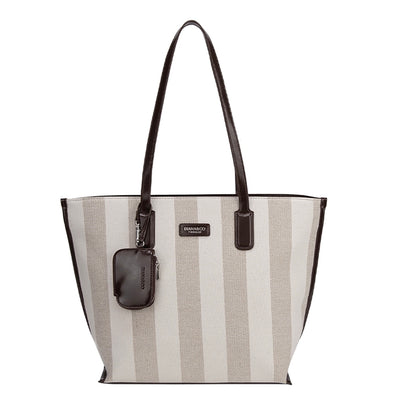 BOLSO SHOPPER RAYAS